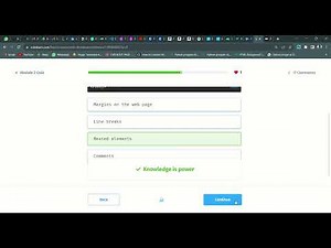 17 Module 2 Quiz | Web Development | Sololearn Answers