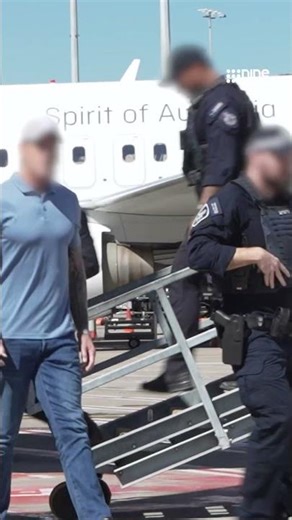 The AFP have released new vision of Ben Roberts-Smith being arrested at Sydney Airport.