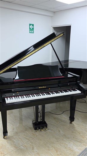 Piano de cola Wurlitzer con pianola selfplayer