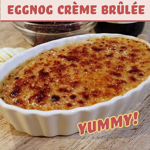 Yummy Holiday Eggnog Crème Brûlée! | Chef Jean-Pierre