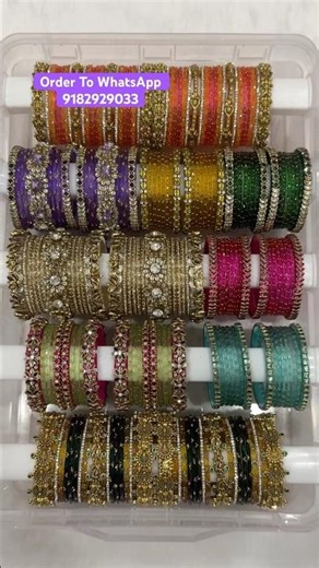 Customised Bridal Thread Bangles | #threadbangles#bangles#wedding #rkscreationshub