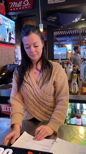 When you think a table is flirting but really… they just want the Bud Light you forgot. 😂 | Pub Fiction