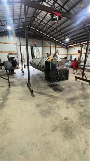Double Barrel Metal Works on Instagram: "Trailer build! #doublebarrelmetalworks #smoker #bbq #offset"