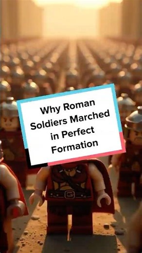 Why Roman Soldiers Marched in Perfect Formation