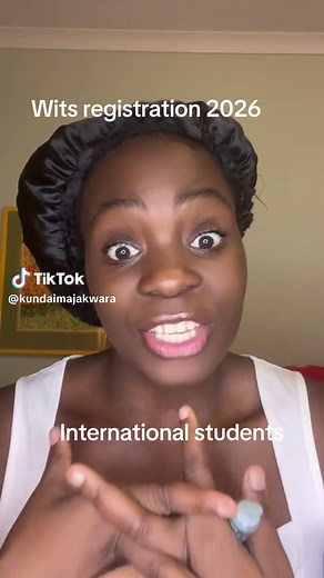 Wits Registration 2026 for International Students