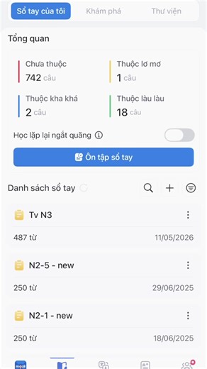 Học tiếng Nhật JLPT N2 với Sổ Tay từ vựng Magie