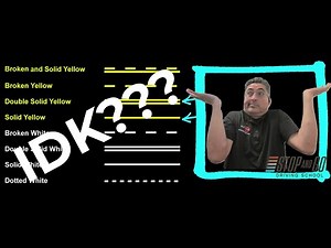 Road Markings Explained | Stop and Go Driving School