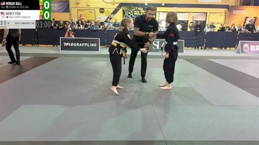 Norah Ball vs Mercy Fish 2026 PBJJF Charlotte Spring International Open