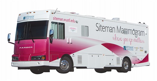 Mammography Van at Siteman Cancer Center