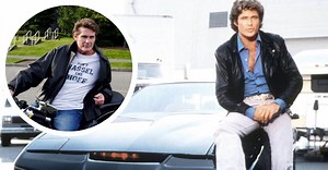 David Hasselhoff Breaks Out 'Knight Rider' Leather Jacket And KITT For New Video