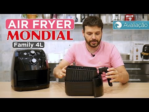 Avaliação da AIR FRYER MONDIAL Family 4L | Harpyja