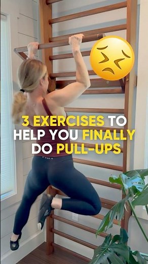 How to get your first pull-up: 3 exercises