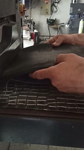 Machine #24 – Leather Embossing Machine | Crocodile Texture Press for Suede & Leather