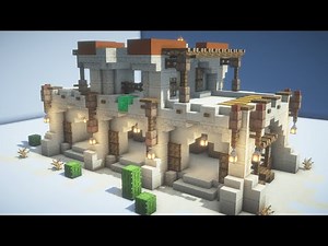 Trading Hall Desert Tutorial | Minecraft