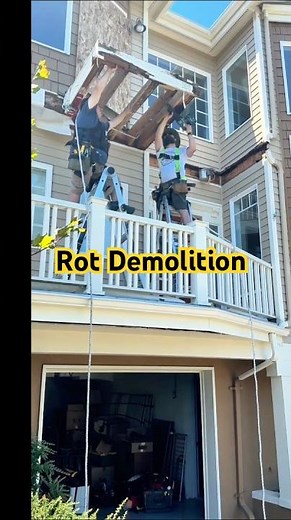 How Wood Rot Starts (and Spreads) — Real Demo Explained