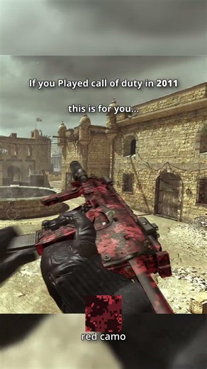 blue camo + MSR =') #callofduty #nostalgia