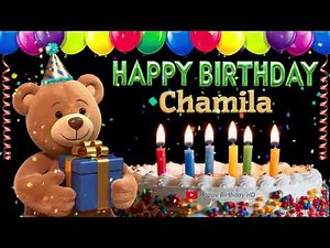 Chamila Happy birthday To You - Happy Birthday song name Chamila 🎁 🎂