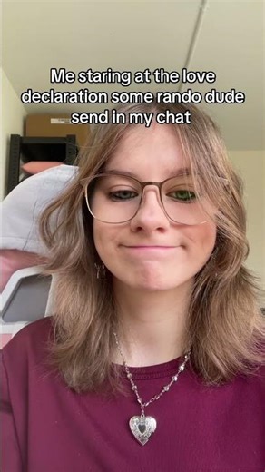 It’s always the weirdest messages ever 😭