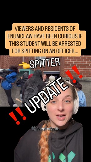 ‼️UPDATE— MORE STUDENTS FACE CHARGES‼️ The Enumclaw student I.C.E. walkout made headlines after the “I want my mommy”girl arrest went viral. Two arrests were made that day (2.13.26) in downtown Enumclaw near the city hall and police station. One was for assault and the other disorderly. In a recent interview with Undivivnded Podcast, Enumclaw Police Chief Tim Floyd, suggests the Enumclaw police are still looking into pursing more criminal charges against additional students. More updates soon. #