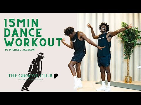 Michael Jackson Dance Workout | 15min Full Body Fat Burn, No Equipment | The Groove Club