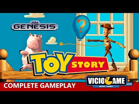 🎮 Toy Story (Mega Drive) Complete Gameplay