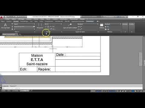 Cartouche avec attributs sur autocad