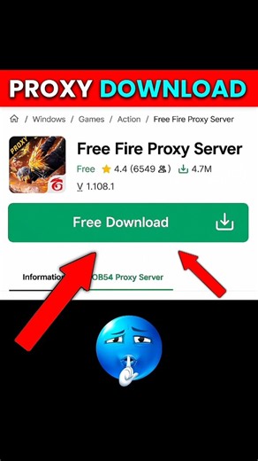 HOW TO DOWNLOAD PROXY SERVER IN FREE FIRE, HOW TO USE PROXY SERVER IN FREE FIRE, VIP PROXY SERVER