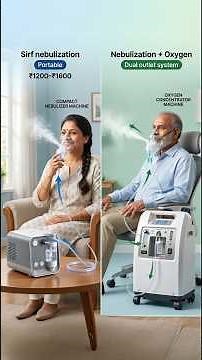 Nebulization by Oxygen Machine? Nebulizer Kharidne Se Pehle Ye Video Dekho #drniteshraj