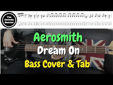 Aerosmith - DREAM ON - Bass cover with TABS