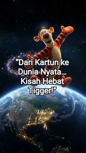 “Bukan Sekadar Kartun… Inilah Tigger si Ikon Dunia!” #cathistory #kucinglucu