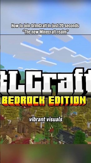 How to join the brand new realm ❤️ #minecraft