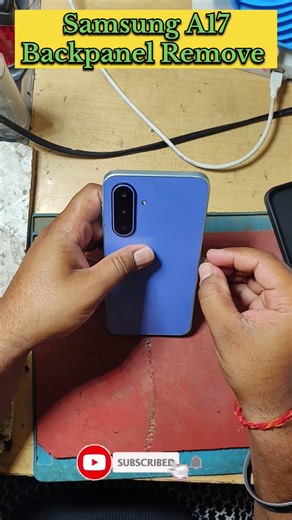 Samsung a17 5g backpanel remove | #youtubeshorts #smartphone #backpanel