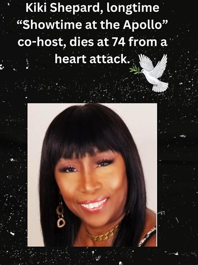 Remembering Kiki Shepard, the vibrant and beloved co-host of “Showtime at the Apollo.” Her warmth, humor, and unforgettable presence brought joy to millions. She leaves behind a legacy of laughter, inspiration, and the countless memories she helped create on stage and screen. Rest in peace, Kiki. 💜 #FYP #fypシ゚viral #kiki