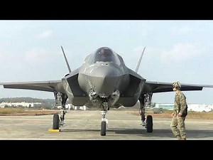 【音量注意！】真正面&最前列で撮影・F-35Bのエンジン始動〜離陸まで