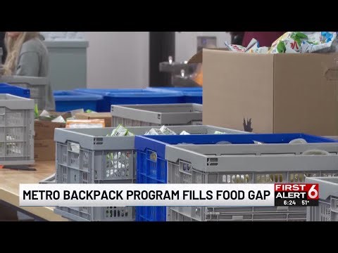 Metro backpack program fills food gap