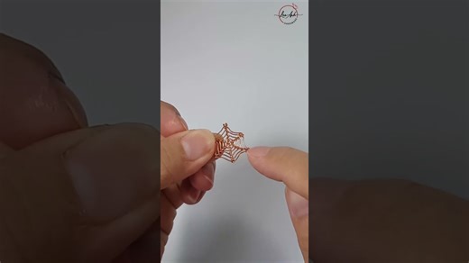 Making simple jewelry | Spider and spider webs earrings #handmade #craft #shortsvideo