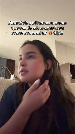 ¿Qué significa el señor de la hamburguesa triple en el video?