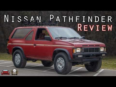 1990 Nissan Pathfinder SE Review - A Manual, V6, 2-Door SUV!