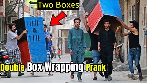 762K views · 17K reactions | Most Funny BOX Wrapping Pranks | LahoriFied | The Daily Mix | Facebook
