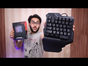 BlueFinger Bloodbat | One Handed RGB Gaming Keyboard Review😍