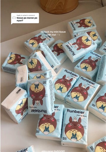 Mini Tissue Restock Fun Video! ✨