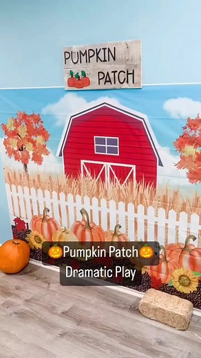 19K views · 316 reactions | This pumpkin patch dramatic play center...
