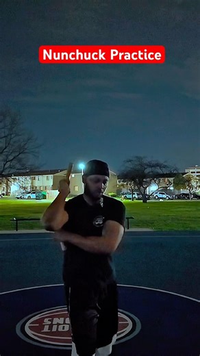 Nunchuck practice ￼