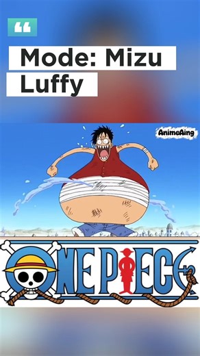 Mizu Luffy Mode 😂#anime #animeedit #onepiece #fyp #luffy #viralvideo #viralshorts #viral