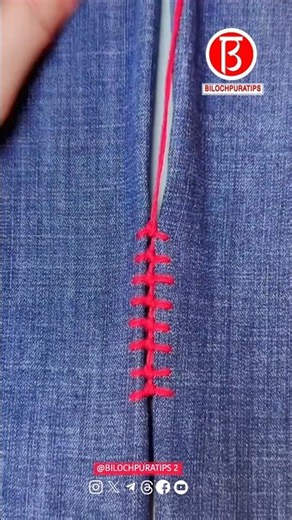 Hand-stitching technique