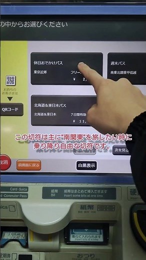【南関東神切符】休日おでかけパスの買い方 操作方法解説 #休日おでかけパス #鉄道旅行 #南関東旅