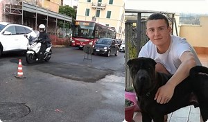 Morte Leonardo Lamma: “Video mostra come perde il controllo della moto e la caduta dopo il dosso”