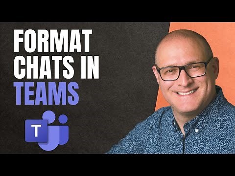 How to format Chat Messages in Teams