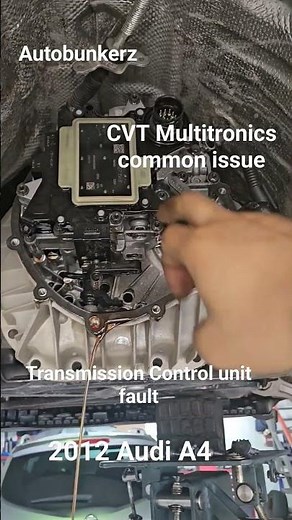 2012 Audi A4 transmission control unit fault. replace gearbox control module. Autobunkerz
