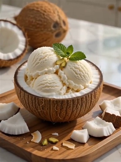 Homemade Coconut Ice Cream Recipe Guide